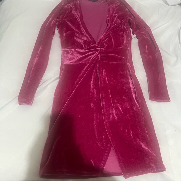 Velvet Mini Dress - Picture 4 of 8